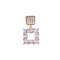 flat back earrings gold